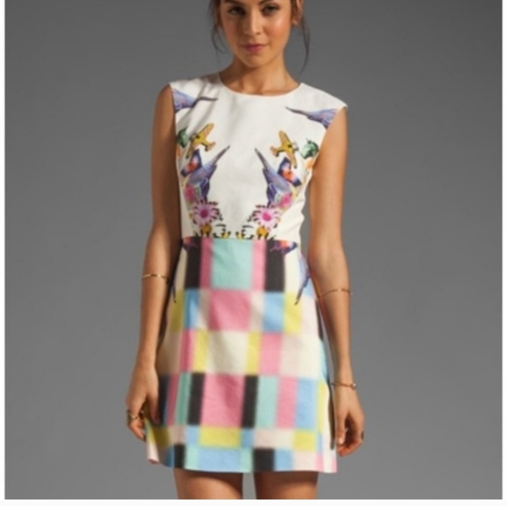 Tibi Eye Spy Dress airplane size 6